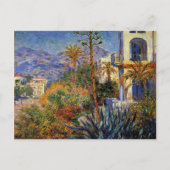 Monet - Villas op Bordighera Briefkaart (Voorkant)