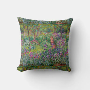 Monet vintage bloementuin vaas boeket beroemd kussen
