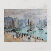 Monet - Vissersboten verlaten de haven, Le Havre Briefkaart (Voorkant)
