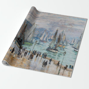 Monet - Vissersboten verlaten de haven, Le Havre Cadeaupapier
