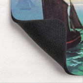 Monet Vist Boats bij Muismat Zee (Hoek)