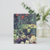 Monet - Voorjaarsbloemen Briefkaart (Staand voorkant)