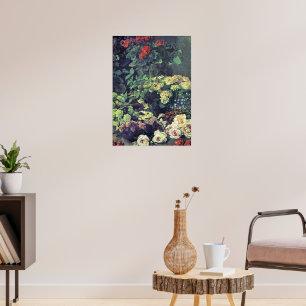Monet - Voorjaarsbloemen Poster