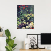 Monet - Voorjaarsbloemen Poster (Thuiskantoor)