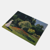 Monet - Vrouw in de tuin Deurmat (Schuin)