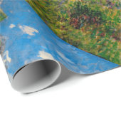 Monet Vrouw Parasol Impressionisme Cadeaupapier (Rol Hoek)