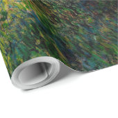 Monet Vrouw Parasol Impressionisme Cadeaupapier (Rol Hoek)