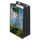 Monet Vrouw Parasol Impressionisme Klein Cadeauzakje (Voorkant Gekanteld)