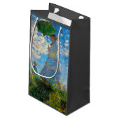 Monet Vrouw Parasol Impressionisme Klein Cadeauzakje (Achterkant Gekanteld)