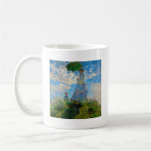 Monet Vrouw Parasol Impressionisme Koffiemok (Links)