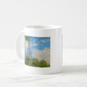 Monet Vrouw Parasol Impressionisme Koffiemok (Voorkant links)
