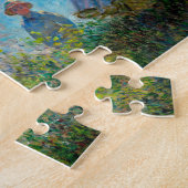 Monet Vrouw Parasol Impressionisme Legpuzzel (Zijkant)