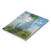 Monet Vrouw Parasol Impressionisme Notitieblok (Linkerzijde)
