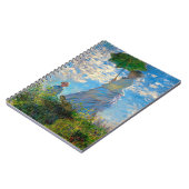 Monet Vrouw Parasol Impressionisme Notitieboek (Linkerzijde)