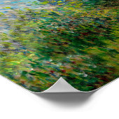 Monet Vrouw Parasol Impressionisme Poster (Hoek)