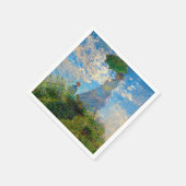 Monet Vrouw Parasol Impressionisme Servetten (Hoek)