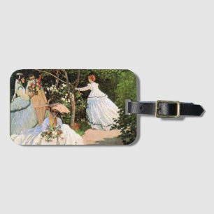 Monet - Vrouwen in de tuin Bagagelabel