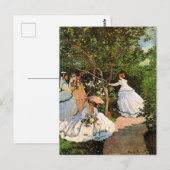 Monet - Vrouwen in de tuin Briefkaart (Voorkant / Achterkant)