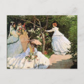 Monet - Vrouwen in de tuin Briefkaart (Voorkant)