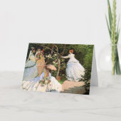 Monet - Vrouwen in de tuin Kaart (Voorkant)