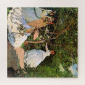 Monet - Vrouwen in de tuin Legpuzzel (Horizontaal)