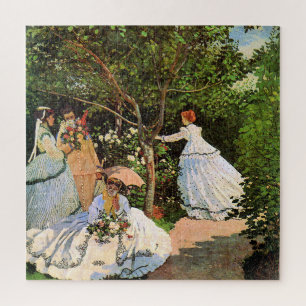 Monet - Vrouwen in de tuin Legpuzzel