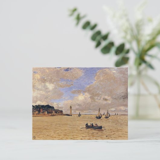 Monet - Vuurtoren in het Hospice Briefkaart (Staand voorkant)