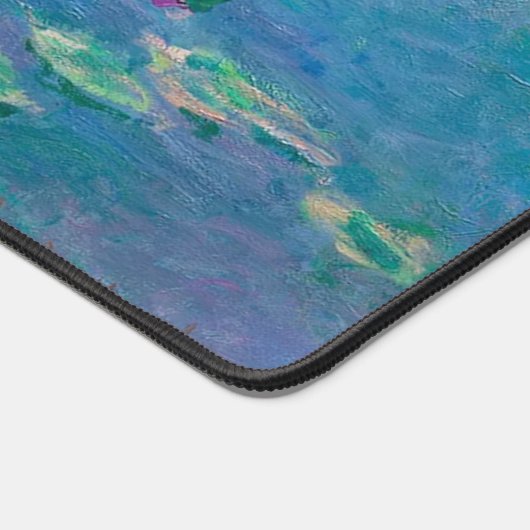 Monet Water Lelies Impressionistisch schilderij Bureaumat (Hoek)