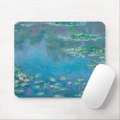 Monet Water Lelies Impressionistisch schilderij Muismat (Met muis)