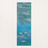 Monet Water Lelies Impressionistisch schilderij Yogamat (Achterkant)