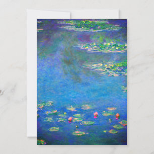 Monet Water Lilies 1906 Aankondiging