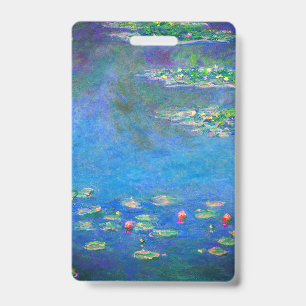 Monet Water Lilies 1906 Badge
