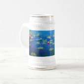 Monet Water Lilies 1906 Bierpul (Voorkant links)