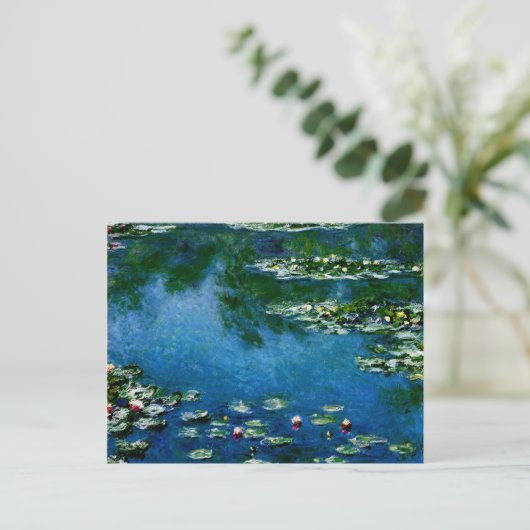 Monet - Water Lilies, 1906 Briefkaart (Staand voorkant)