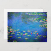 Monet Water Lilies 1906 Briefkaart (Voorkant / Achterkant)