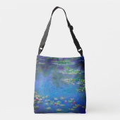 Monet Water Lilies 1906 Crossbody Tas (Achterkant)
