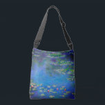 Monet Water Lilies 1906 Crossbody Tas<br><div class="desc">Crossbody Bag,  met Claude Monet's oil schilderij Water Lilies (1906). Een serene nog leven van de interactie tussen licht en reflectie op mooie waterlib in een vijver. Een groot geschenk voor fans van het impressionisme en de Franse kunst.</div>