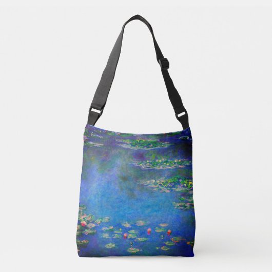 Monet Water Lilies 1906 Crossbody Tas (Voorkant)
