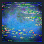 Monet Water Lilies 1906 Foto Afdruk<br><div class="desc">Foto print met Claude Monet's oil print Water Lilies (1906). Een serene nog leven van de interactie tussen licht en reflectie op mooie waterlib in een vijver. Een groot geschenk voor fans van het impressionisme en de Franse kunst.</div>
