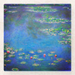 Monet Water Lilies 1906 Glazen Onderzetter<br><div class="desc">Glazen Onderzetter met het olieverschilderen van Claude Monet Water Lilies (1906). Een serene nog leven van de interactie tussen licht en reflectie op mooie waterlib in een vijver. Een groot geschenk voor fans van het impressionisme en de Franse kunst.</div>