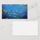 Monet Water Lilies 1906 Informatiekaartje (Voorkant / Achterkant)
