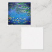 Monet Water Lilies 1906 Informatiekaartje (Voorkant / Achterkant)