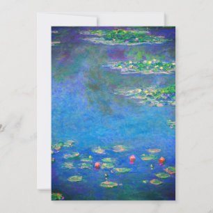 Monet Water Lilies 1906 Kaart