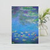 Monet Water Lilies 1906 Kaart (Staand voorkant)