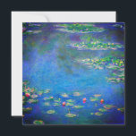 Monet Water Lilies 1906 Kaart<br><div class="desc">Kaart met het olieverschilderij van Claude Monet Water Lilies (1906). Een serene nog leven van de interactie tussen licht en reflectie op mooie waterlib in een vijver. Een groot geschenk voor fans van het impressionisme en de Franse kunst.</div>
