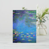 Monet Water Lilies 1906 Kaart (Staand voorkant)