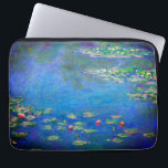 Monet Water Lilies 1906 Laptop Sleeve<br><div class="desc">Laptophoes met Claude Monet's olieverf Water Lilies (1906). Een serene nog leven van de interactie tussen licht en reflectie op mooie waterlib in een vijver. Een groot geschenk voor fans van het impressionisme en de Franse kunst.</div>