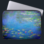 Monet Water Lilies 1906 Laptop Sleeve<br><div class="desc">Laptophoes met Claude Monet's olieverf Water Lilies (1906). Een serene nog leven van de interactie tussen licht en reflectie op mooie waterlib in een vijver. Een groot geschenk voor fans van het impressionisme en de Franse kunst.</div>