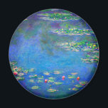 Monet Water Lilies 1906 Magneet<br><div class="desc">Magnet met Claude Monet's olieverf Water Lilies (1906). Een serene nog leven van de interactie tussen licht en reflectie op mooie waterlib in een vijver. Een groot geschenk voor fans van het impressionisme en de Franse kunst.</div>