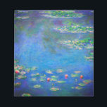 Monet Water Lilies 1906 Notitieblok<br><div class="desc">Notitieblok met het olieverschilderij van Claude Monet Water Lilies (1906). Een serene nog leven van de interactie tussen licht en reflectie op mooie waterlib in een vijver. Een groot geschenk voor fans van het impressionisme en de Franse kunst.</div>